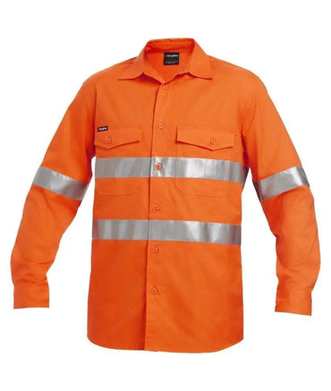 KingGee Workcool 2 Hi-Vis Reflective Work Shirt K54890 Metro Workwear.