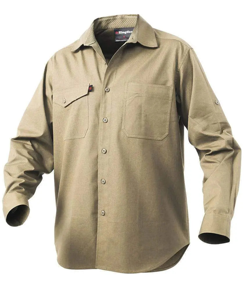 KingGee Workcool 2 Long Sleeve Work Shirt K14820 Metro Workwear.