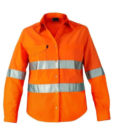 KingGee Workcool 2 Women's Reflective Work Shirt K44545 Metro Workwear.