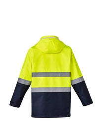 Syzmik Workwear Mens Hi Vis Basic 4 in 1 Waterproof Jacket ZJ220 Metro Workwear.