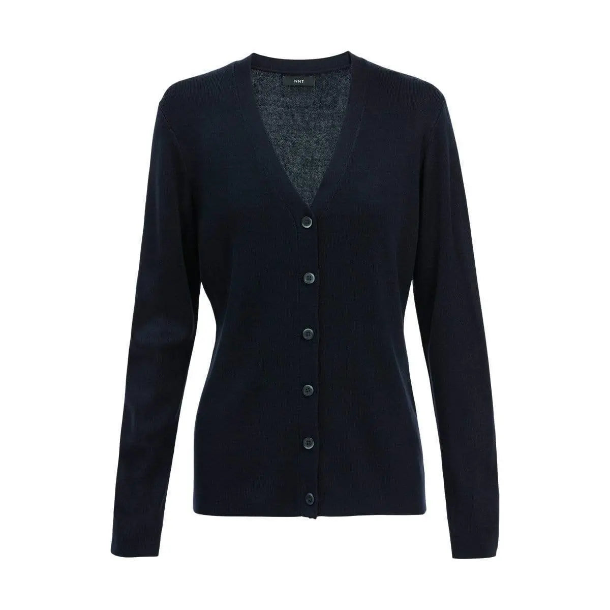 NNT Button Front Cardigan CAT5BR Metro Workwear.
