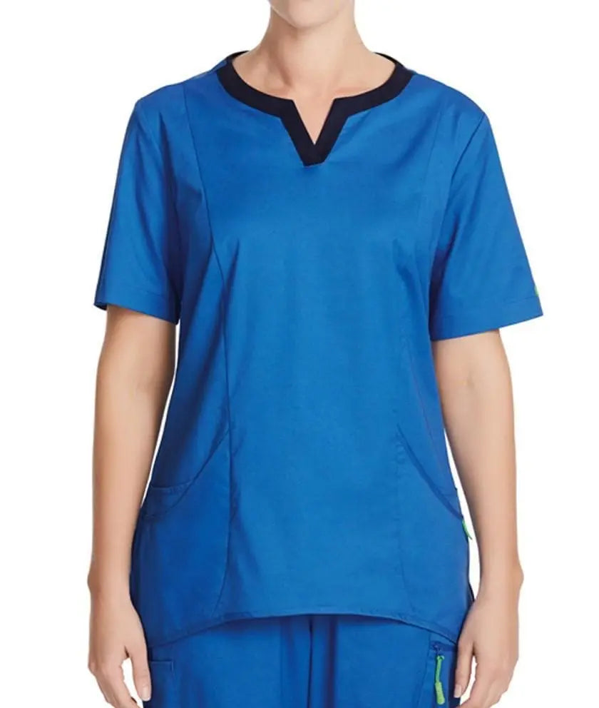 NNT Fleming Round Neck Scrub Top CATU5A Metro Workwear.