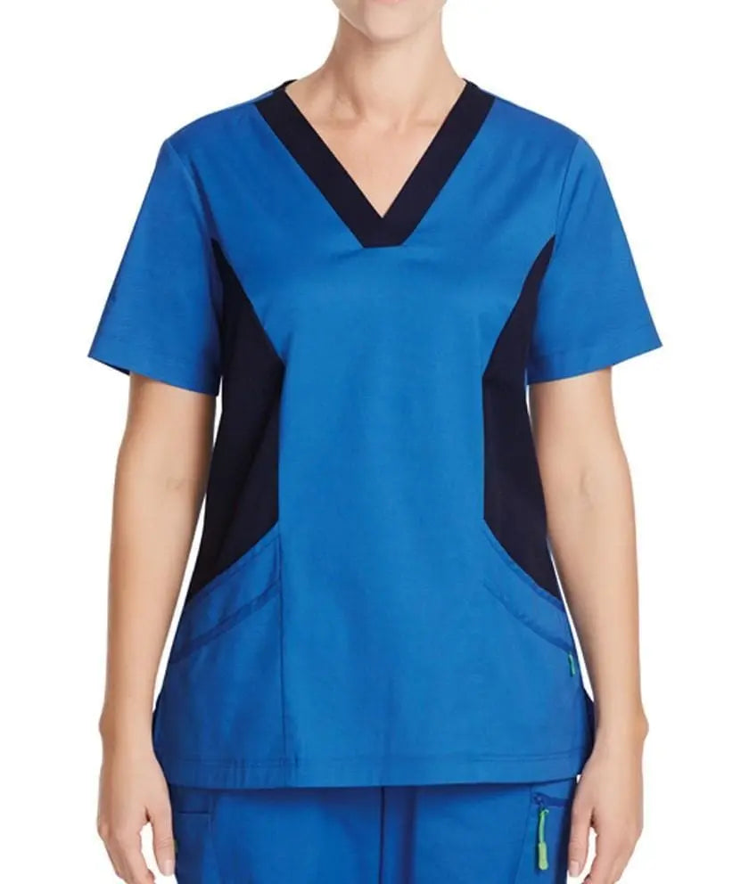 NNT Nightingale V-Neck Scrub Top CATU5B Metro Workwear.