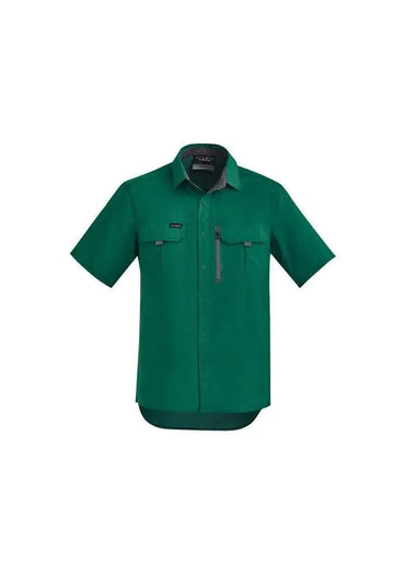 SYZMIK Men's Outdoor Short Sleeve Shirt ZW465 Metro Workwear.