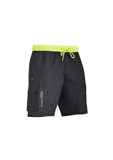 SYZMIK mens streetworx stretch work board short zs240 Metro Workwear.