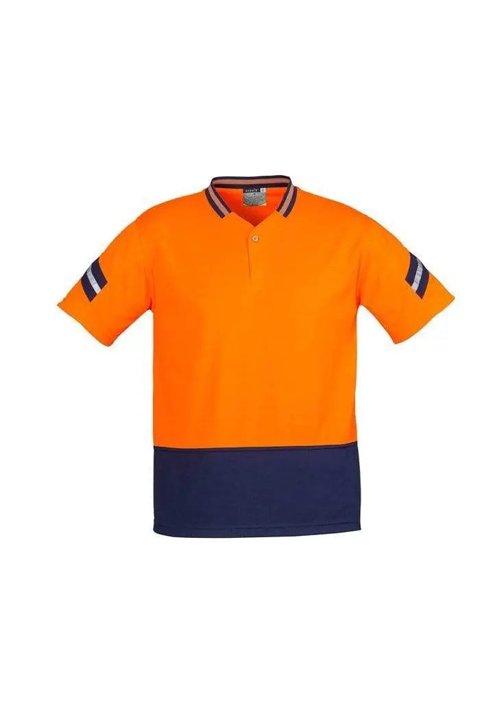 SYZMIK Men’s Hi Vis Astro Polo ZH245 Metro Workwear.