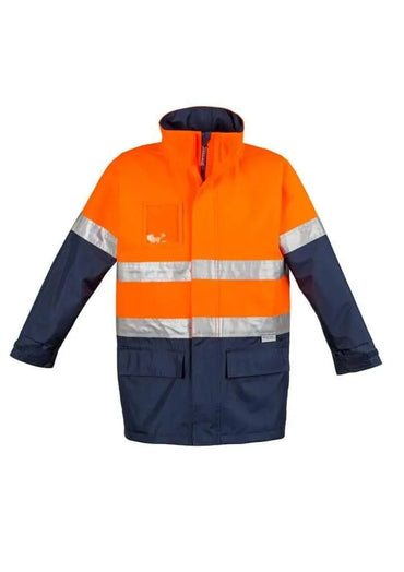 SYZMIK Men’s Hi Vis Waterproof Lightweight Jacket ZJ355 Metro Workwear.