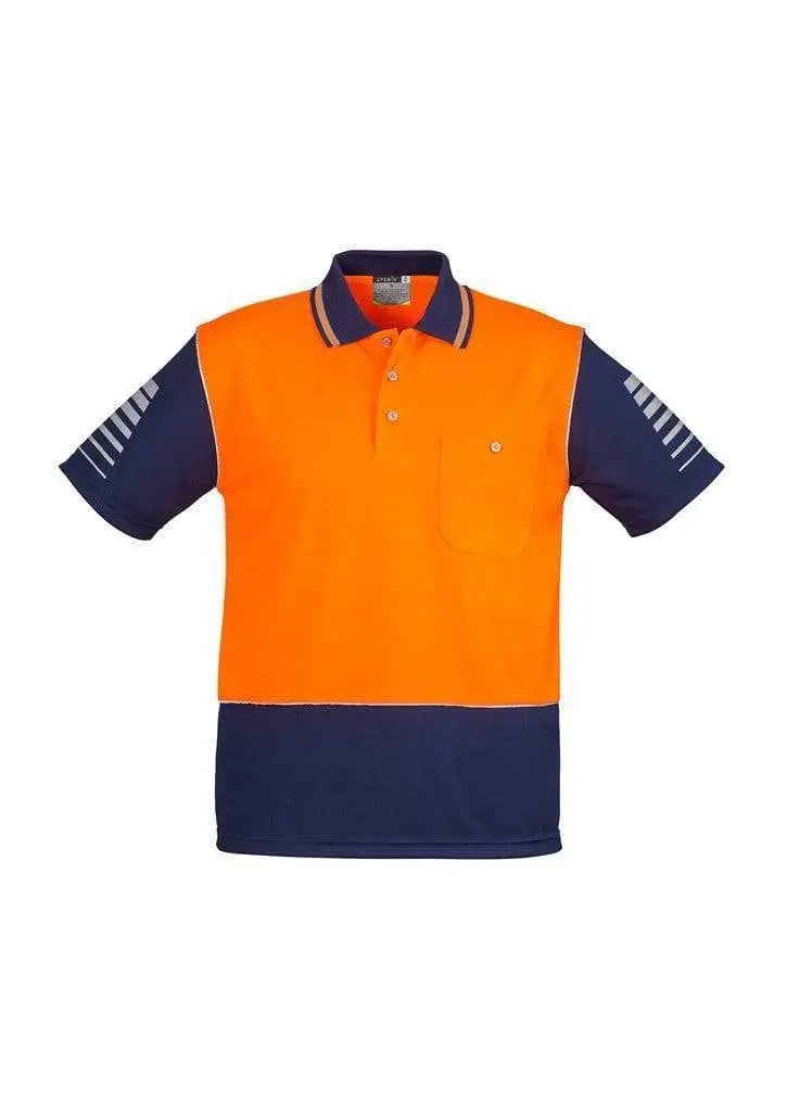 SYZMIK Men’s Hi Vis Zone Polo ZH236 Metro Workwear.