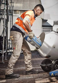 SYZMIK Men’s Rugged Cooling Cargo Pant (Regular) ZP504 Metro Workwear.