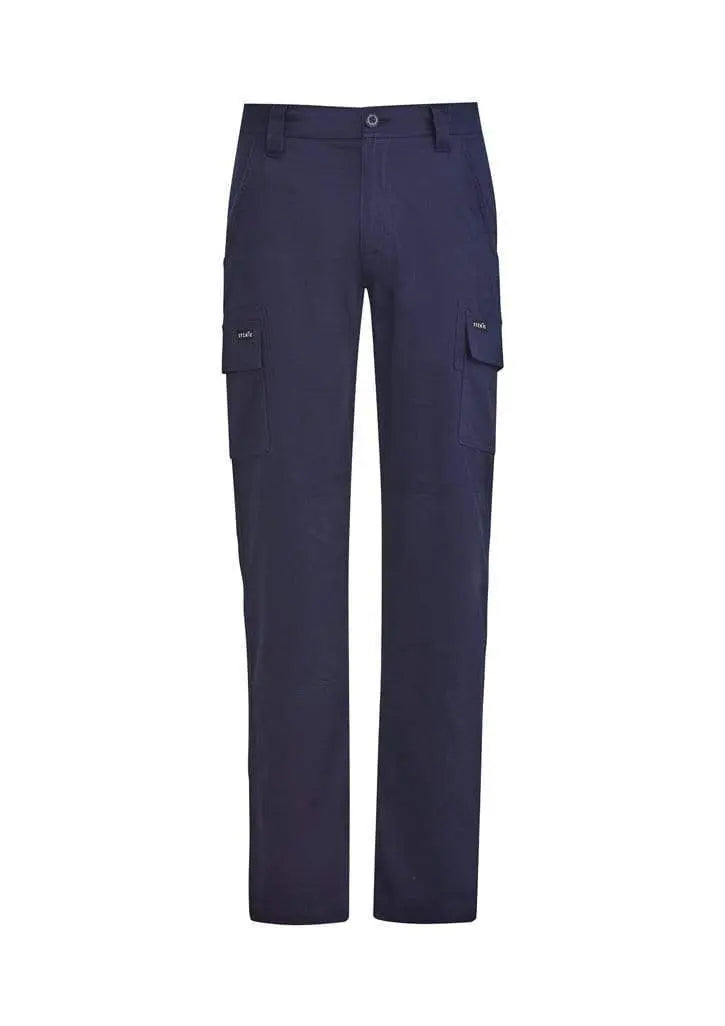 SYZMIK mens lightweight drill cargo pant zp505 Metro Workwear.