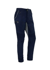 SYZMIK mens streetworx stretch pant non-cuffed zp320 Metro Workwear.