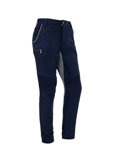 SYZMIK mens streetworx stretch pant non-cuffed zp320 Metro Workwear.
