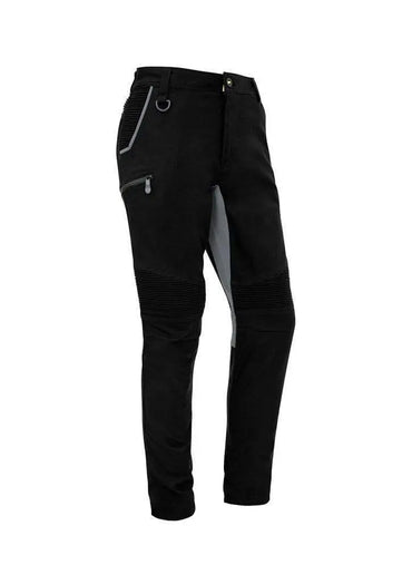SYZMIK mens streetworx stretch pant non-cuffed zp320 Metro Workwear.