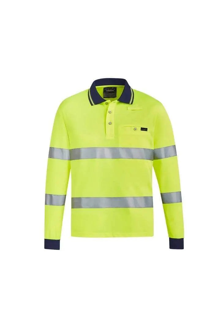 SYZMIK Unisex Bio Motion Taped Polo Shirt ZH380 Metro Workwear.