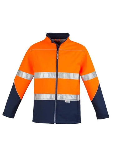 SYZMIK Unisex Hi Vis Soft Shell Jacket ZJ353 Metro Workwear.