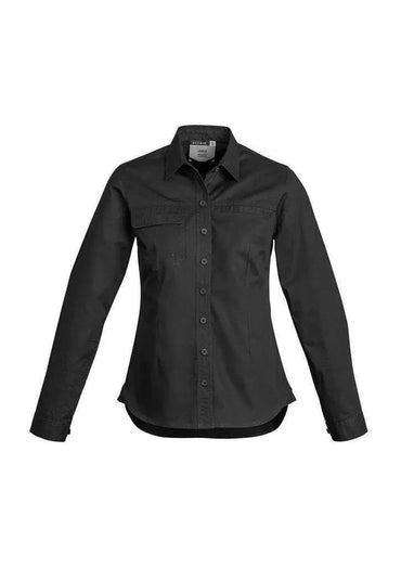 SYZMIK Women’s Lightweight Long Sleeve Tradie Shirt ZWL121