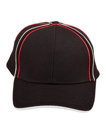 Tri-colour Pique Mesh Cap Ch76 Metro Workwear.
