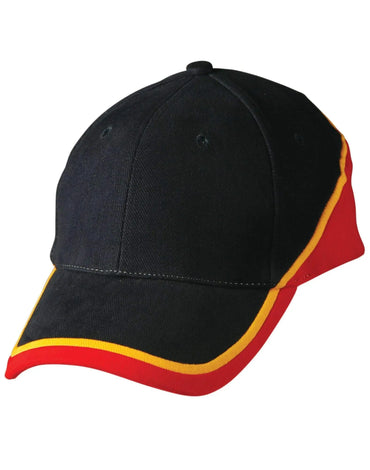 Tri Contrast Colours Cap Ch38 Metro Workwear.