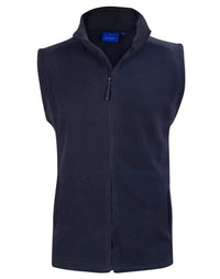 Bromley Polar Fleece Vest Unisex Pf22 Metro Workwear.