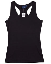 Stretch Raceback Singlet Ladies Ts21a Metro Workwear.