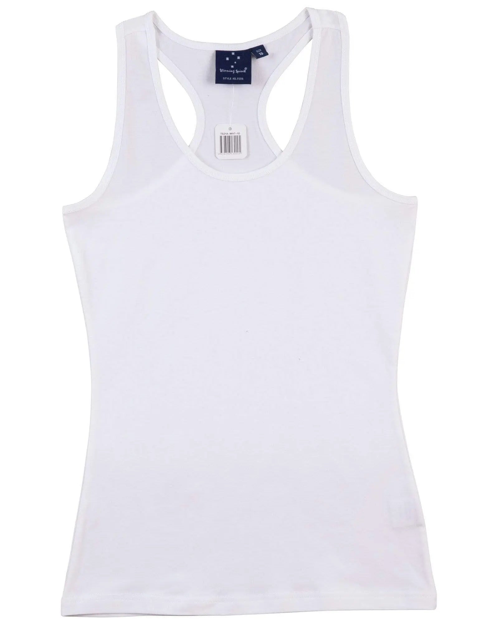Stretch Raceback Singlet Ladies Ts21a Metro Workwear.