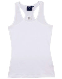 Stretch Raceback Singlet Ladies Ts21a Metro Workwear.