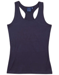 Stretch Raceback Singlet Ladies Ts21a Metro Workwear.
