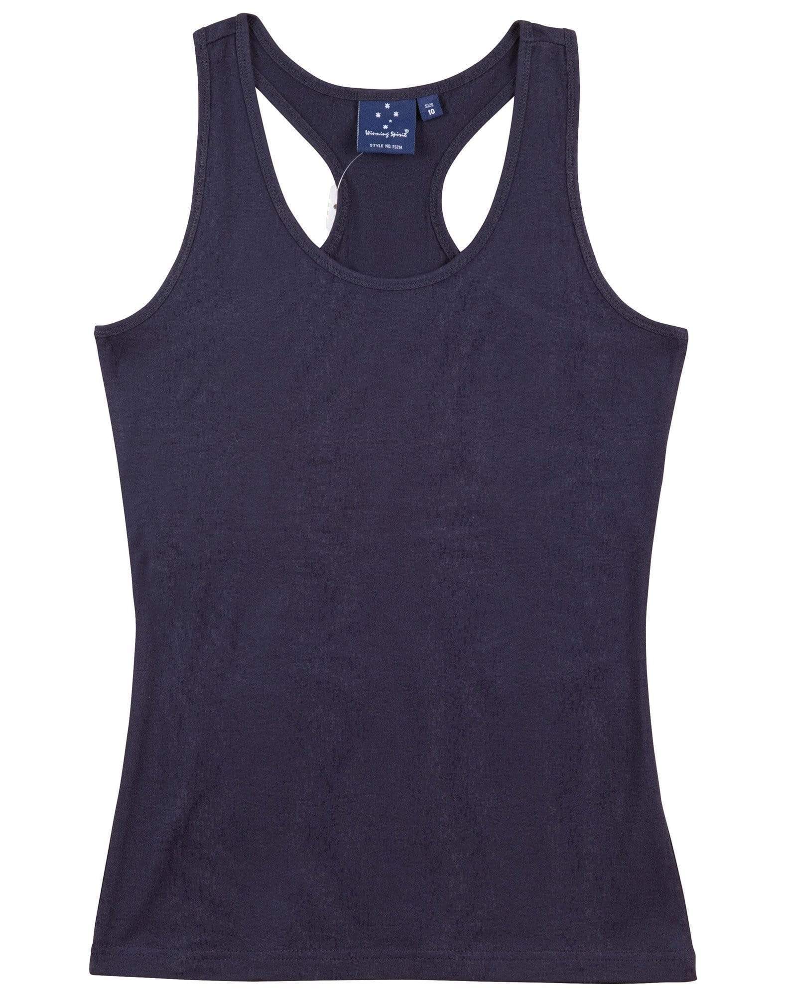 Stretch Raceback Singlet Ladies Ts21a Metro Workwear.