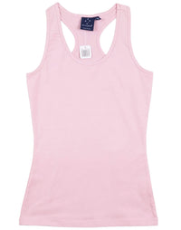 Stretch Raceback Singlet Ladies Ts21a Metro Workwear.