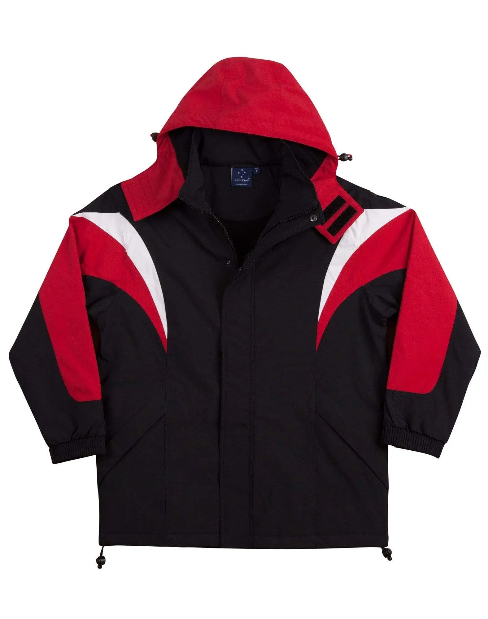 Winning Spirit Bathurst Tri-colour Jacket With Hood Unisex Jk28 Metro Workwear.