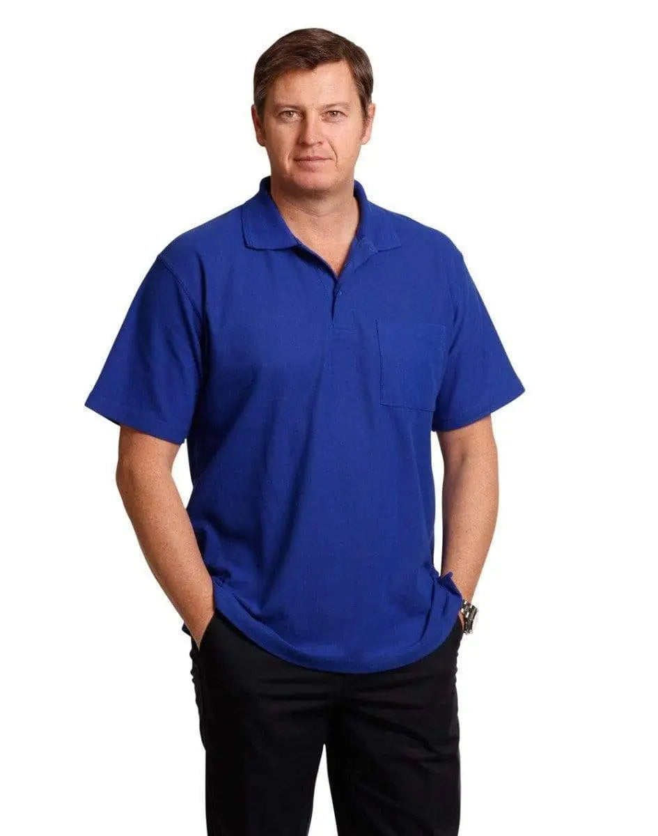 Winning Spirit Unisex Pocket Polo Shirt PS41 Metro Workwear.