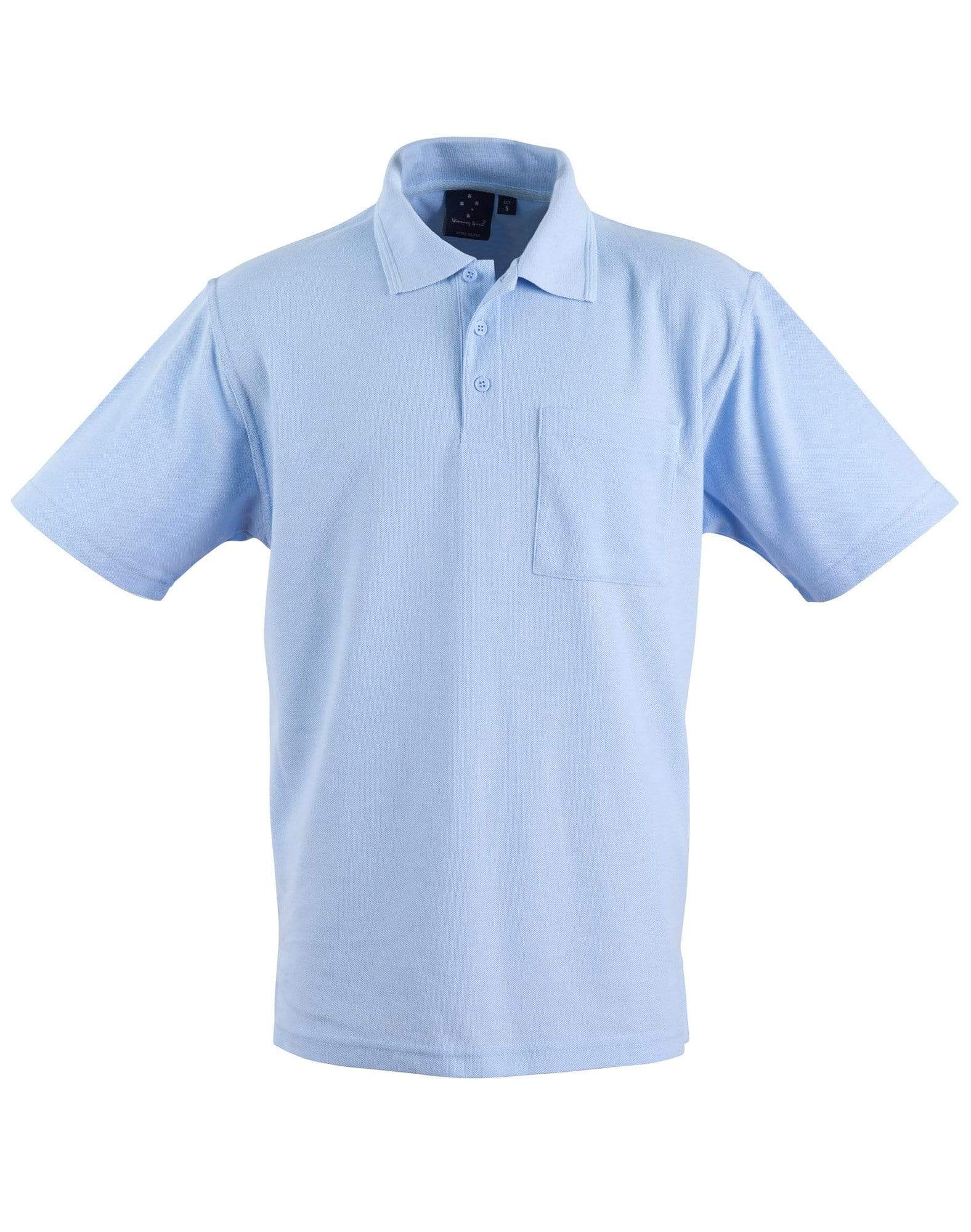 Winning Spirit Unisex Pocket Polo Shirt PS41 Metro Workwear.