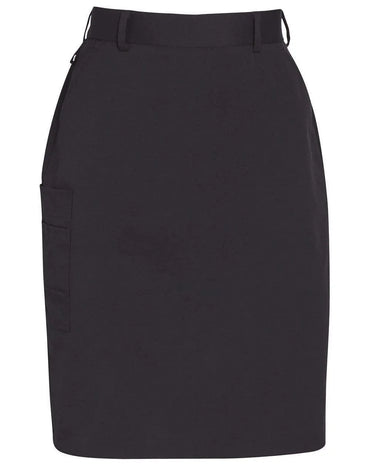 Winning Spirit utility cargo skirt M9477 Metro Workwear.