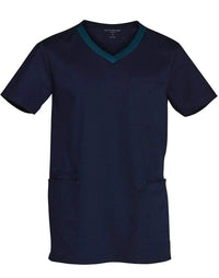 Winning Spirit Mens V-neck Trim Scrub Top M7650 - Simply Scrubs Australia