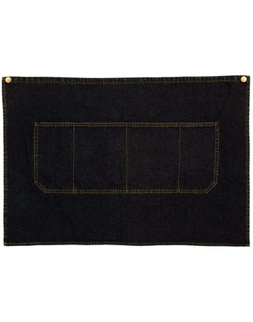 Winning Spirit East Village Half Denim Apron-unisex AP10 Metro Workwear.