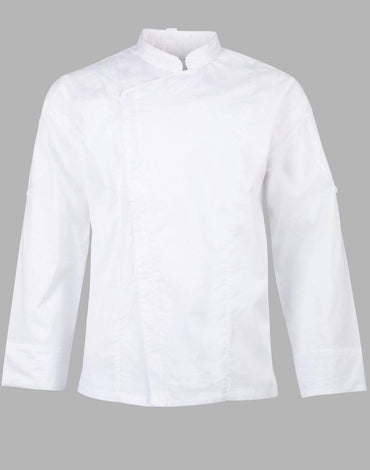 Winning Spirit Men's Functional Chef Jackets Cj03 Metro Workwear.