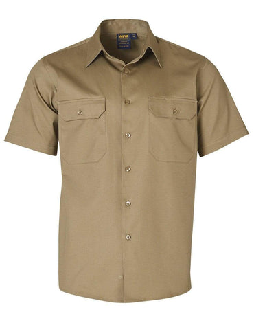 Cotton Drill Short Sleeve Work Shirt WT03 Metro Workwear.