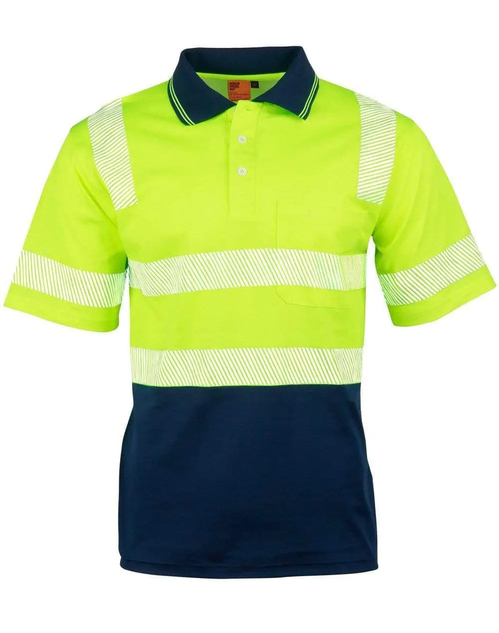 Winning Spirit UNISEX TRUEDRY® biomotion segmented polo SW73 Metro Workwear.