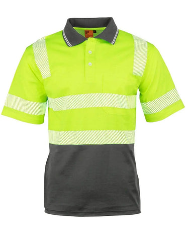 Winning Spirit Short Sleeve UNISEX TRUEDRY® Biomotion Segmented Polo SW73