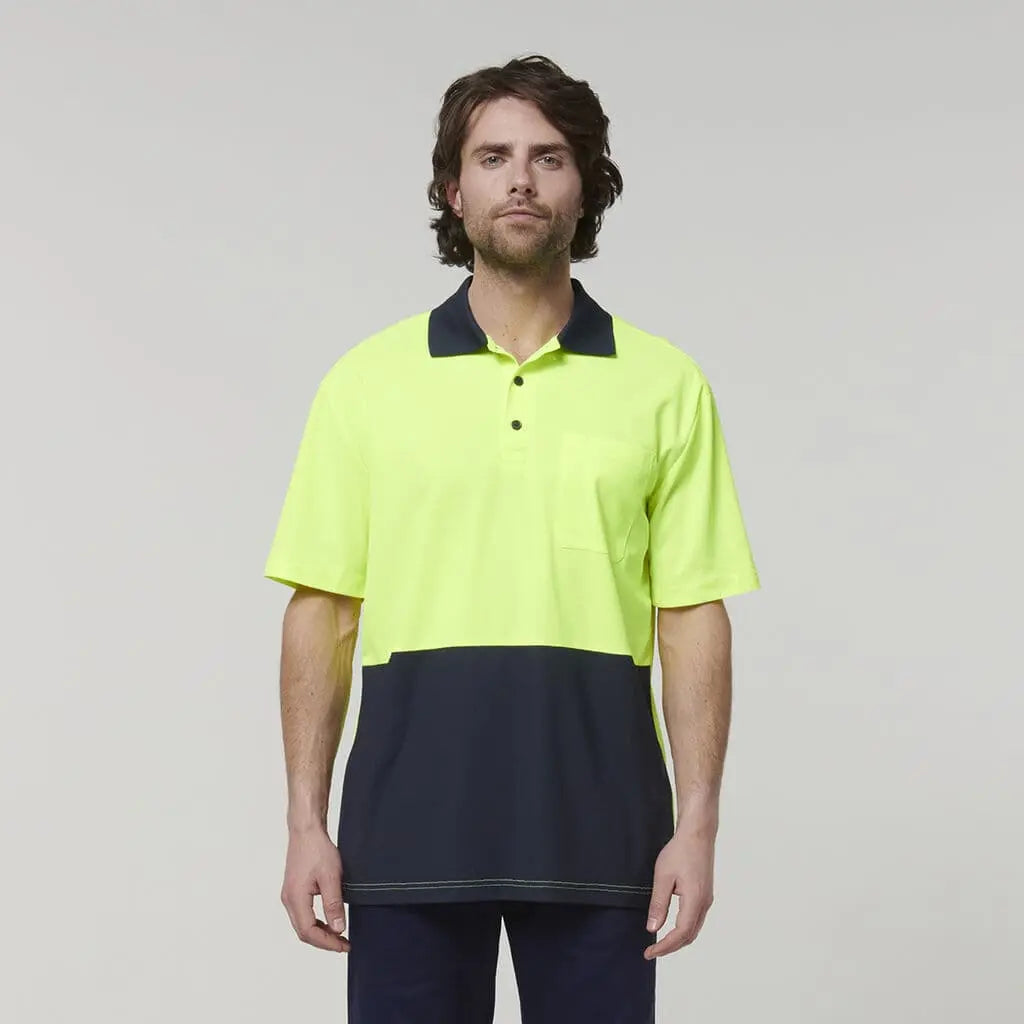 Hard Yakka Men's Short Sleeve Polo Shirt Y19616 Metro Workwear.
