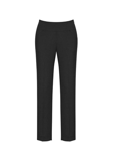 Biz Corporates Womens Bandless Slim Leg Pant 14021 - Flash Uniforms 