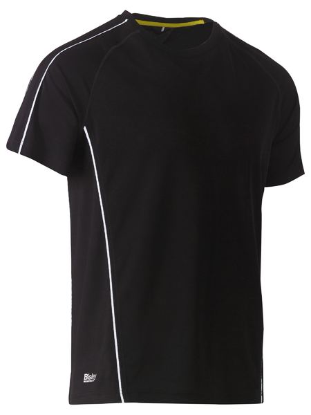 Bisley Cool Mesh Tee With Reflective Piping BK1426