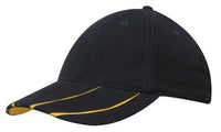 Headwear Bhc Cap With Peak Inserts X12 - 4018