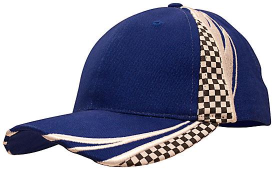 Headwear Checks And Embroidery X12 - 4083