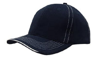 Headwear Cap With Contrast Sts & Sandwich X12 - 4097