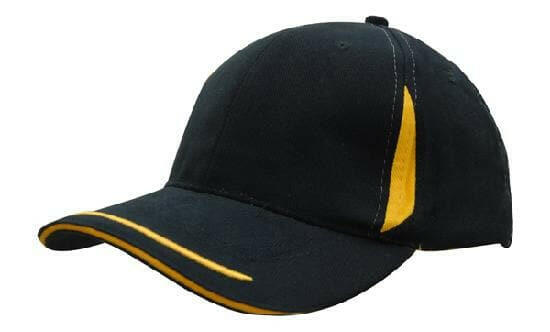 Headwear Cap With Crown Inserts & Sandwich X12 - 4098 Metro Workwear.