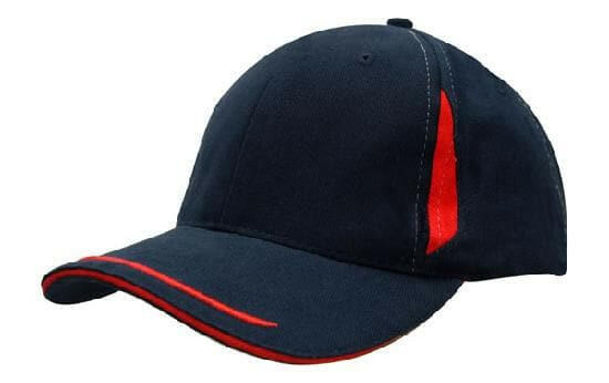 Headwear Cap With Crown Inserts & Sandwich X12 - 4098 Metro Workwear.