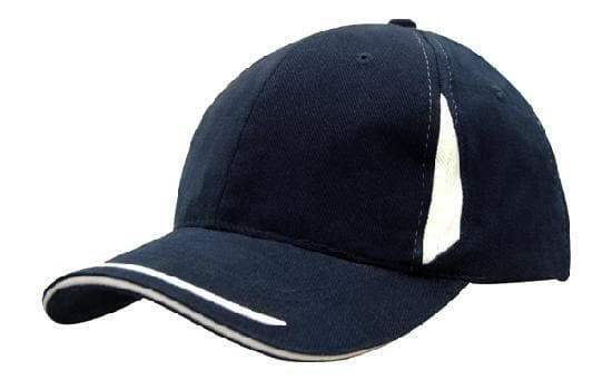 Headwear Cap With Crown Inserts & Sandwich X12 - 4098 Metro Workwear.