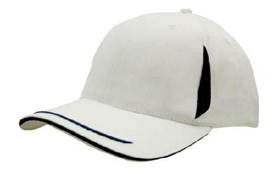 Headwear Cap With Crown Inserts & Sandwich X12 - 4098 Metro Workwear.