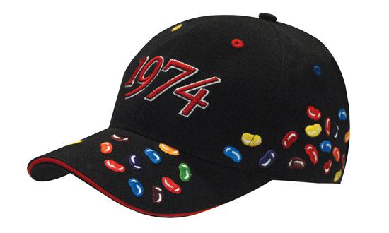 Headwear Bhc Embroidered Jelly Bean Cap X12 - 4119